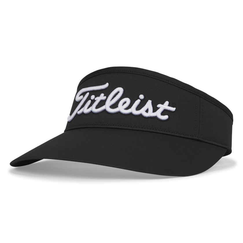 2025 Titleist Women's Sundrop Visor - Black / White