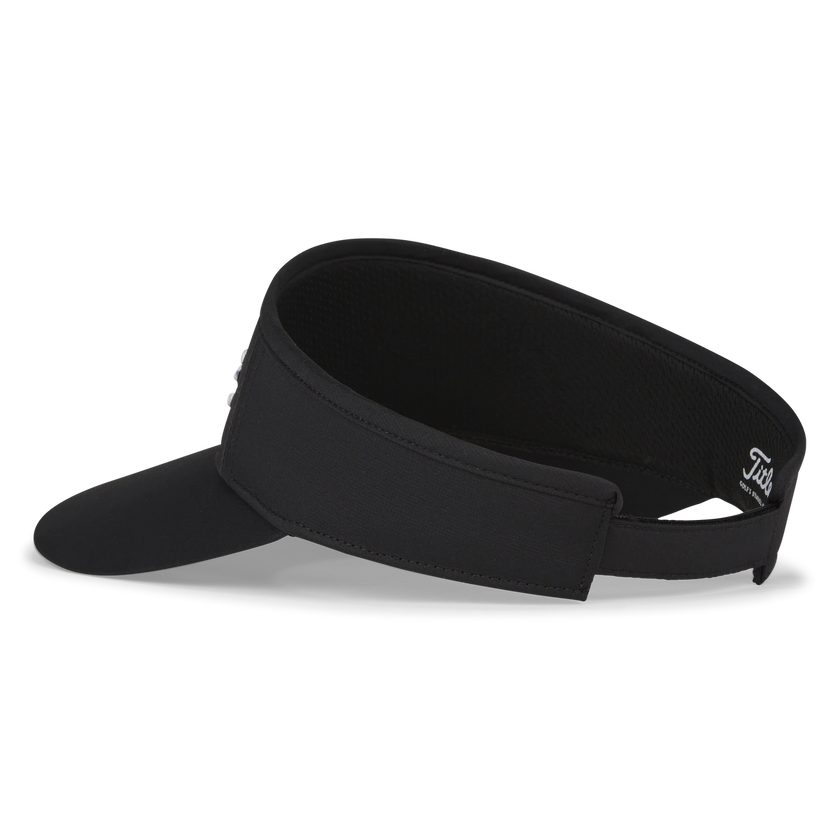 2025 Titleist Women's Sundrop Visor - Black / White