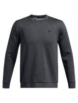 2025 Under Armour Men's Drive Midlayer Crew - Black/Anthracite/Black