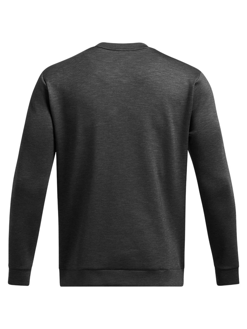 2025 Under Armour Men's Drive Midlayer Crew - Black/Anthracite/Black