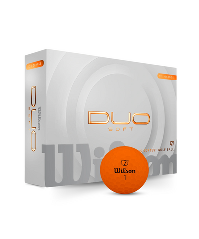 2025 Wilson Duo Soft Golf Ball - Orange