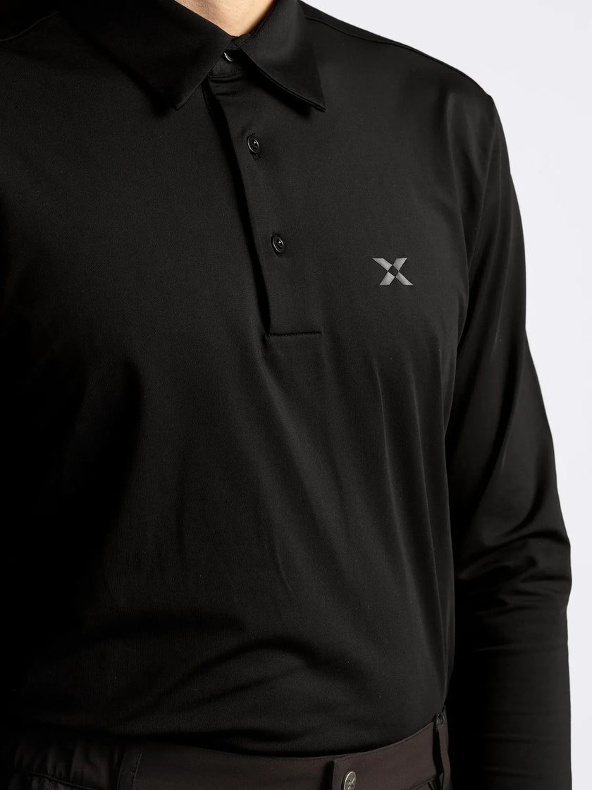 2025 Cross Men's Nick Long Sleeve Polo Shirt