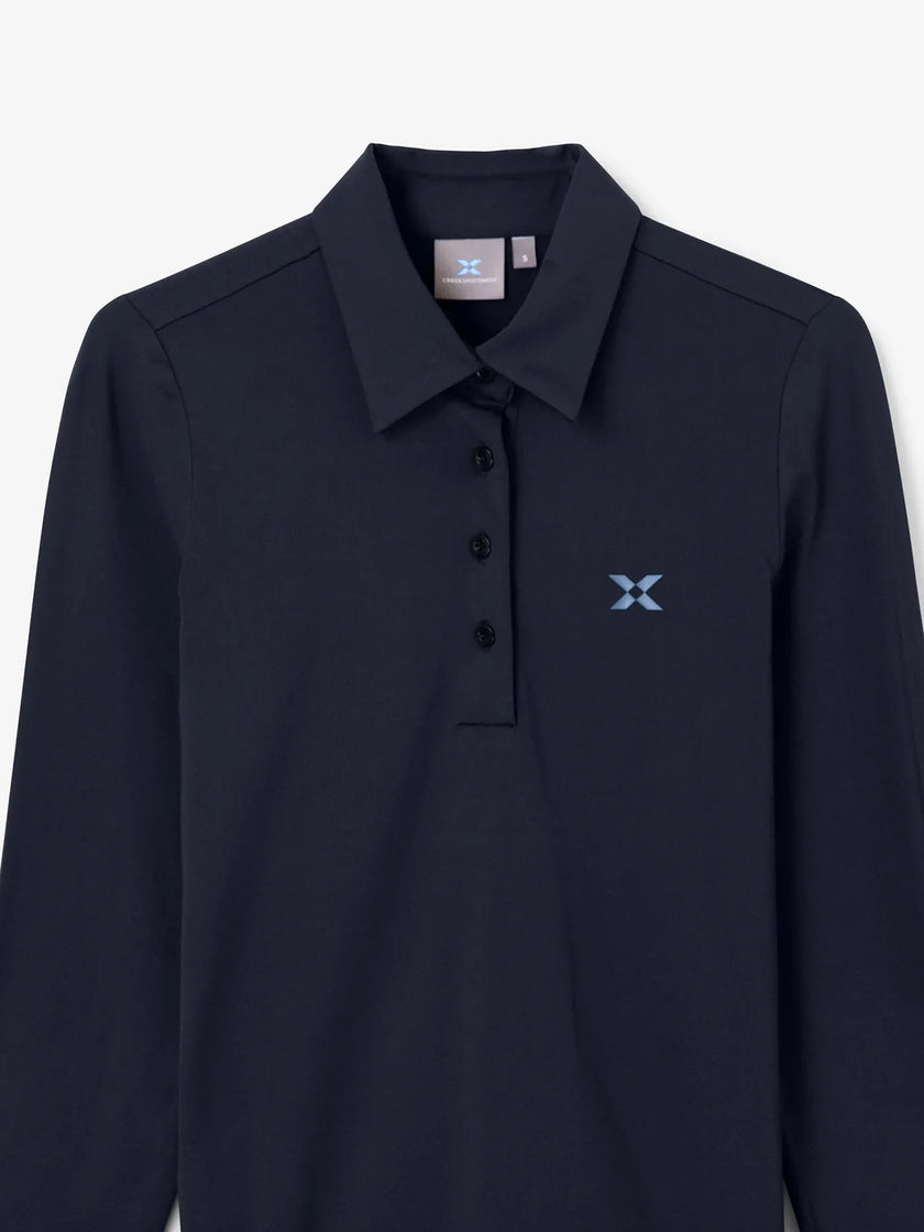 2025 Cross Women's Nikki Long Sleeve Polo