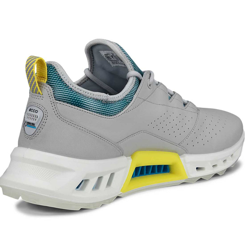 2025 Ecco Men's C4 Golf Shoe - Concrete/Bay Green