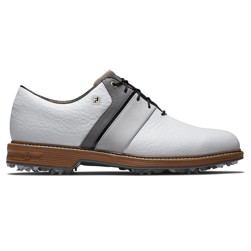 2025 FootJoy Men's Premiere Packard LX Golf Shoe - White/Grey