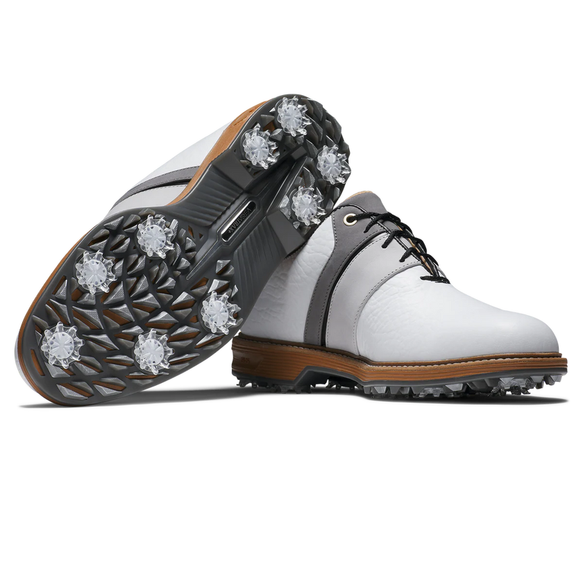 2025 FootJoy Men's Premiere Packard LX Golf Shoe - White/Grey