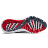 2025 FootJoy Men's Quantum Textile Golf Shoe - White/Blue/Red