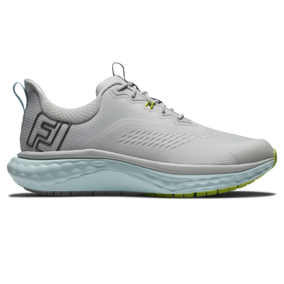 2025 FootJoy Women's Quantum Textile Golf Shoe - Grey/Blue