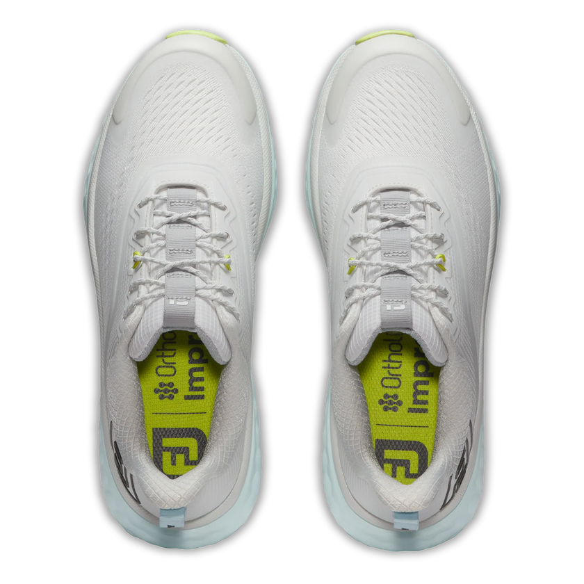 2025 FootJoy Women's Quantum Textile Golf Shoe - Grey/Blue