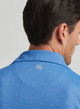 2025 Peter Millar Men's Bickett Performance Jersey Polo - Dark Blue