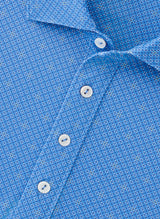 2025 Peter Millar Men's Bickett Performance Jersey Polo - Dark Blue