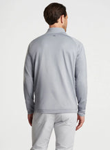 2025 Peter Millar Men's Verge Performance Quarter Zip Pullover - Grey