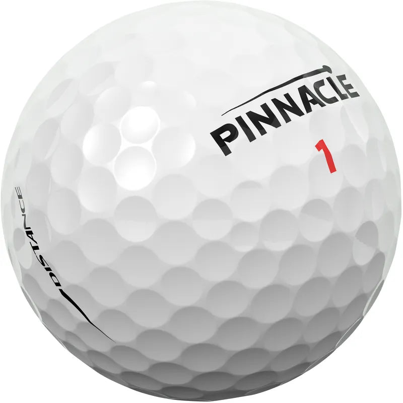 2025 Pinnacle Distance Golf Ball Dozen - White