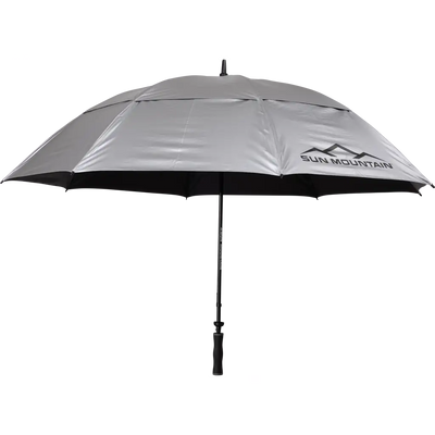 2025 Sun Mountain Solar Umbrella - Silver