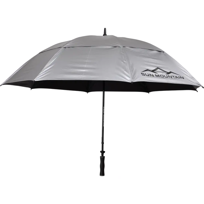 2025 Sun Mountain Solar Umbrella - Silver