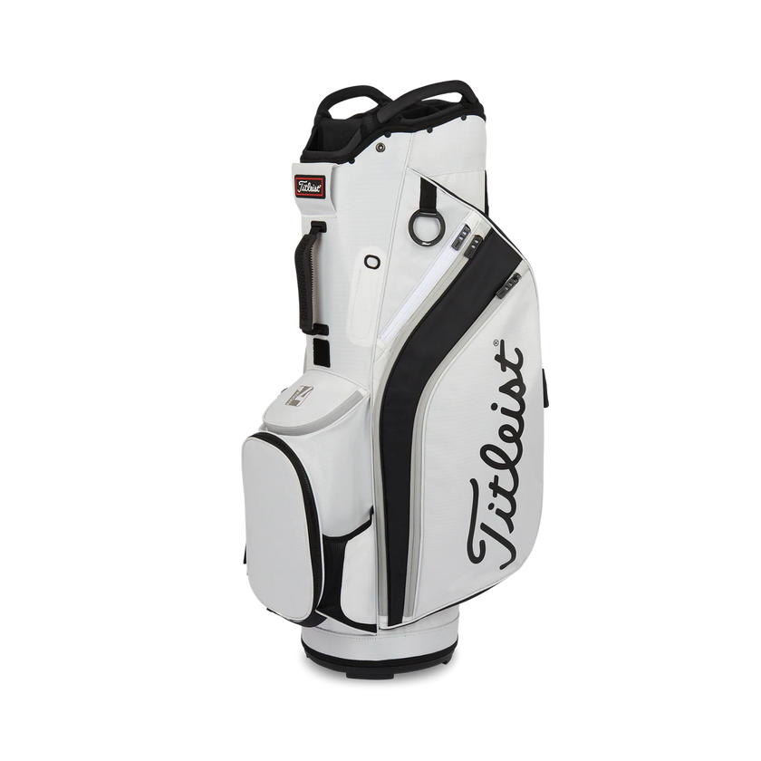 2025 Titleist Cart 14 Bag - White/Black/Grey