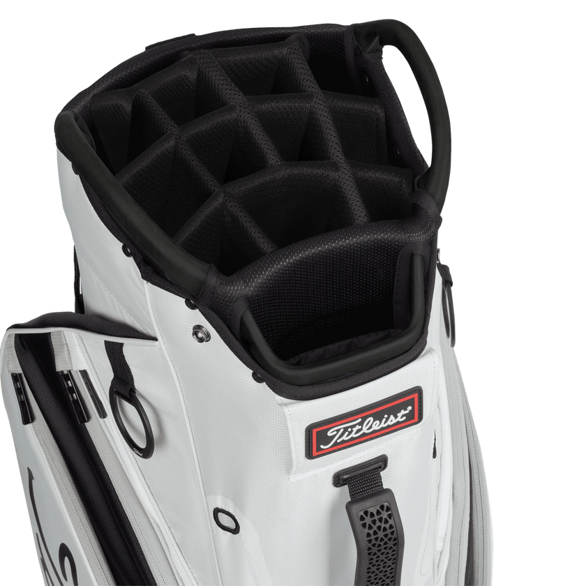2025 Titleist Cart 14 Bag - White/Black/Grey