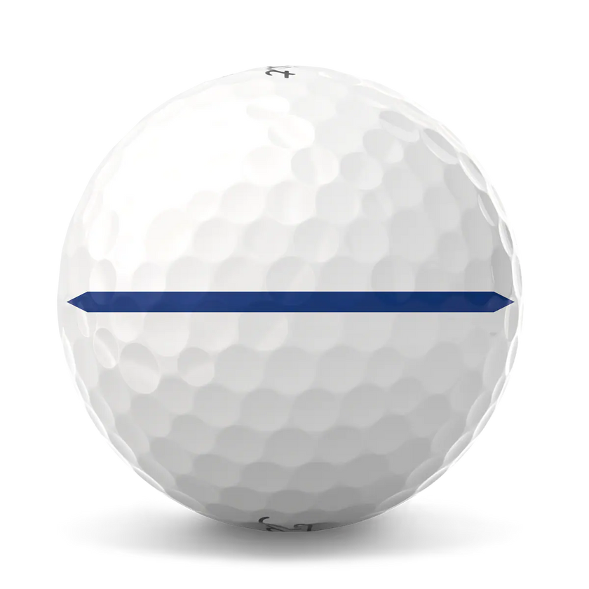 2025 Titleist Pro V1 Performance Alignment Golf Ball Dozen - Blue Line