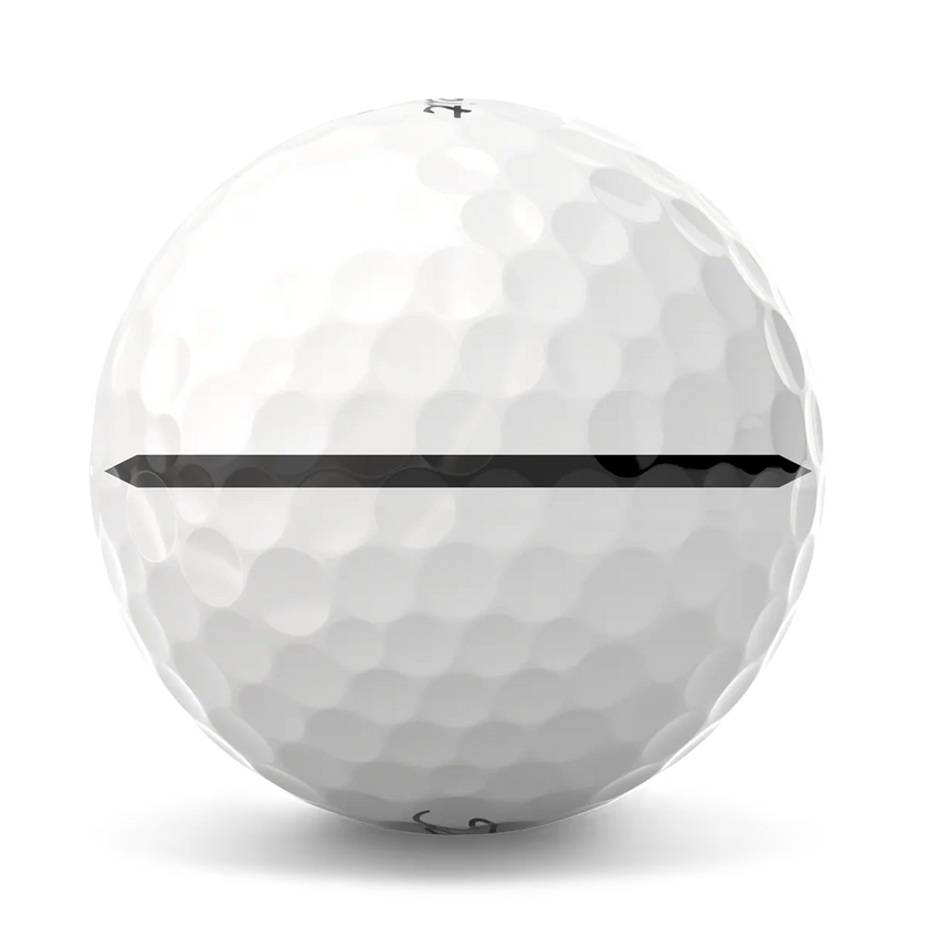 2025 Titleist Pro V1x Left Dash Performance Alignment Golf Ball Dozen - Black Line