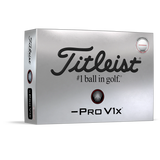 2025 Titleist Pro V1x Left Dash Performance Alignment Golf Ball Dozen - Red Line