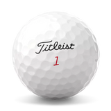 2025 Titleist Pro V1x Left Dash Performance Alignment Golf Ball Dozen - Red Line