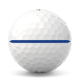 2025 Titleist Pro V1x Performance Alignment Golf Ball Dozen - Blue Line