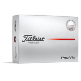 2025 Titleist Pro V1x Performance Alignment Golf Ball Dozen - Red Line