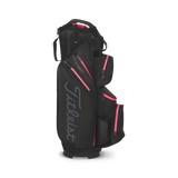 2025 Titleist Stadry Cart 14 Golf Bag - Black/Pink