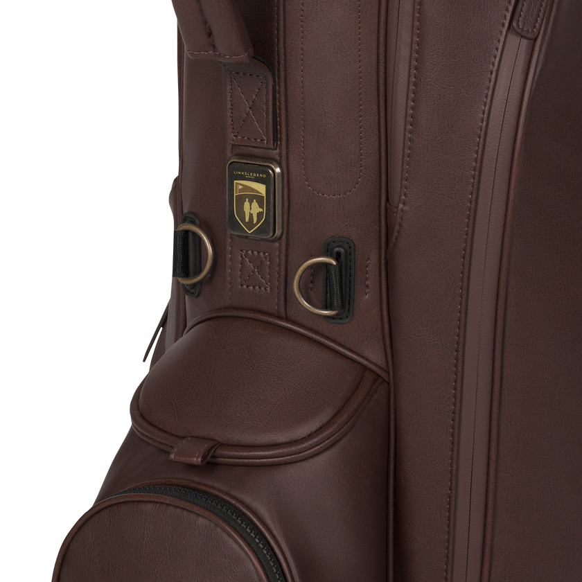 Titleist Links Legend Birthplace of Golf Limited Edition Bag - Noble Brown/Noble Brown/Antique Brass