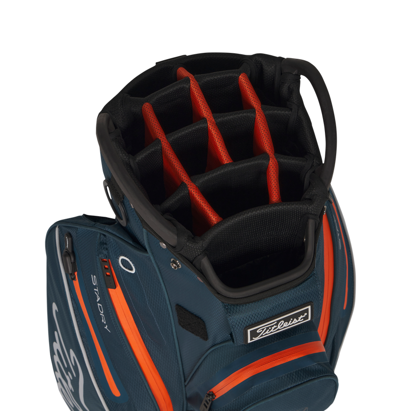 2026 Titleist Cart 14 Stadry Golf Bag - Monterey/Flame/Marble