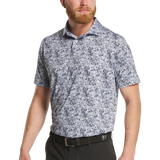 2026 FootJoy Men's Garden Print Lisle Polo - Periwinkle