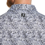2026 FootJoy Men's Garden Print Lisle Polo - Periwinkle
