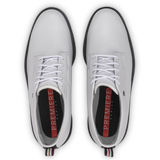 2026 FootJoy Men's Premiere Field LX Golf Shoe - White/Black/Red