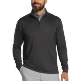 2026 FootJoy Men's Tonal Deco Diamond Quarter Zip Midlayer - Black