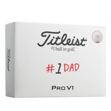 Titleist Pro V1 AIM Father's Day Golf Ball - Dozen
