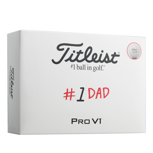 Titleist Pro V1 AIM Father's Day Golf Ball - Dozen