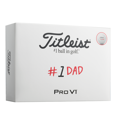 Titleist Pro V1 AIM Father's Day Golf Ball - Dozen