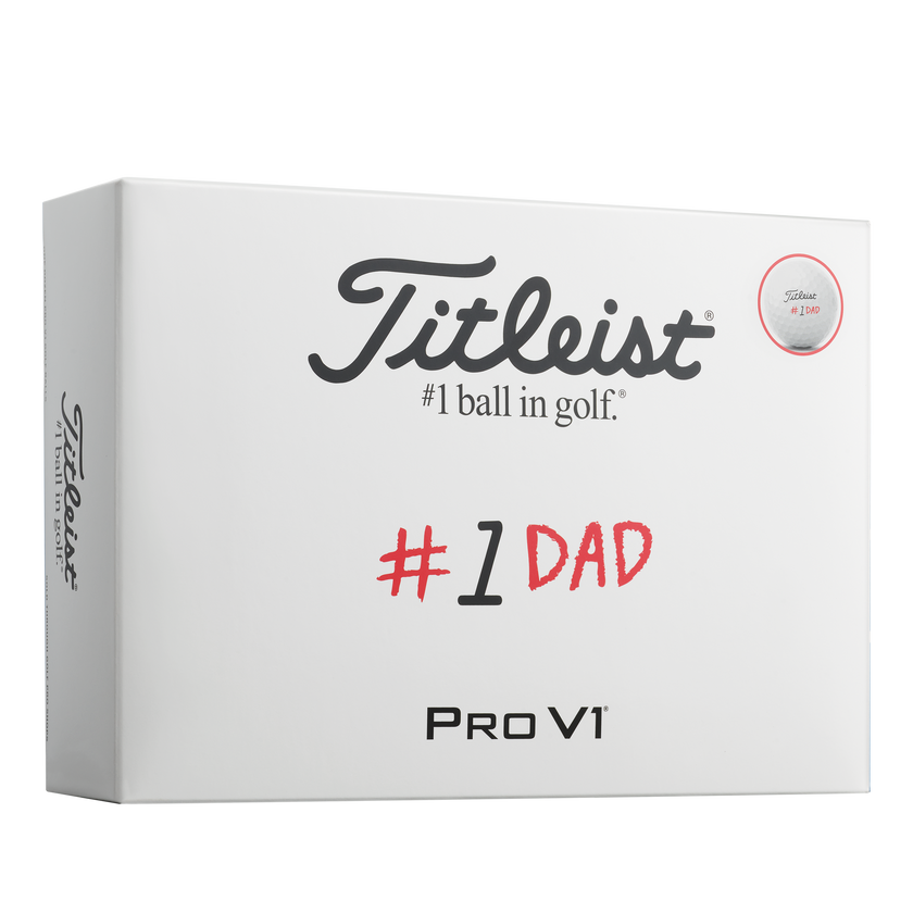 Titleist Pro V1 AIM Father's Day Golf Ball - Dozen