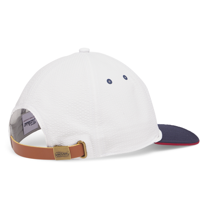 Titleist Santa Cruz Seersucker Cap - White/Navy