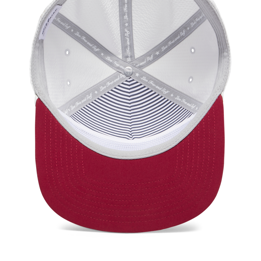 Titleist Santa Cruz Seersucker Cap - White/Navy