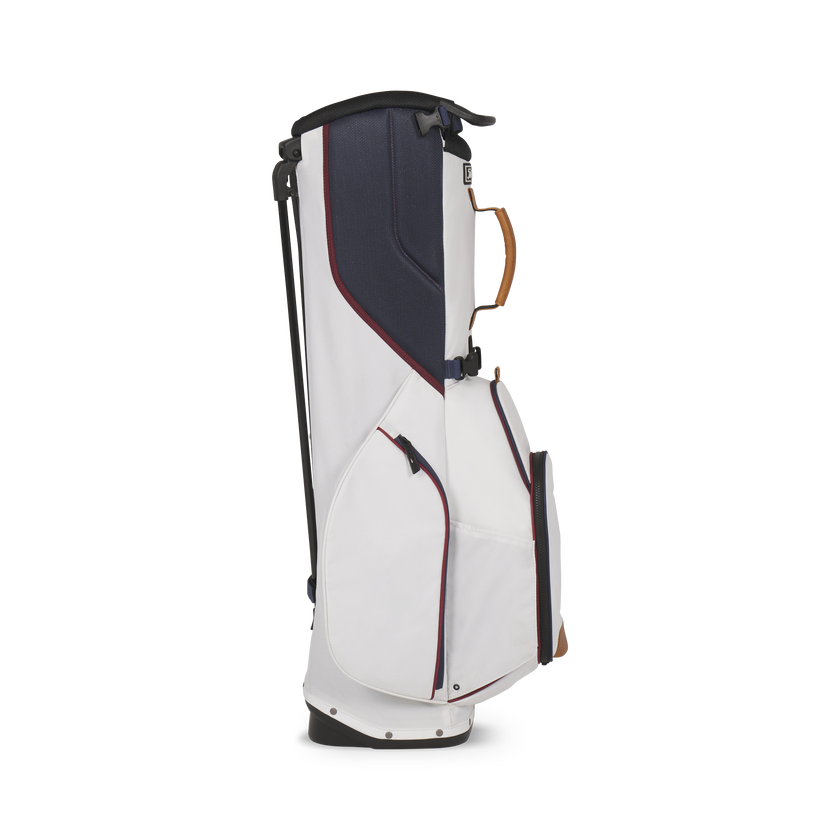 Titleist Players 4 Stand Bag - Limited Edition White/Burgundy/Navy