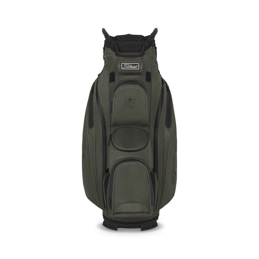 2026 Titleist Cart 14 Stadry Golf Bag - Cypress/Black/Black