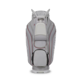 2026 Titleist Cart 15 Golf Bag - Cool Grey/Crimson/White