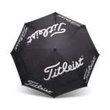 2026 Titleist Double Canopy Tour Umbrella - Black/White
