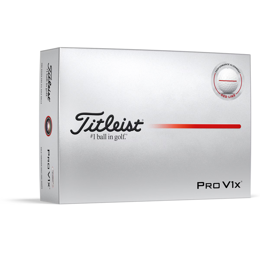 2026 Titleist Pro V1x Performance Alignment Golf Ball - Dozen