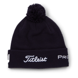 2026 Titleist Tour Pom Pom Beanie - Navy/White