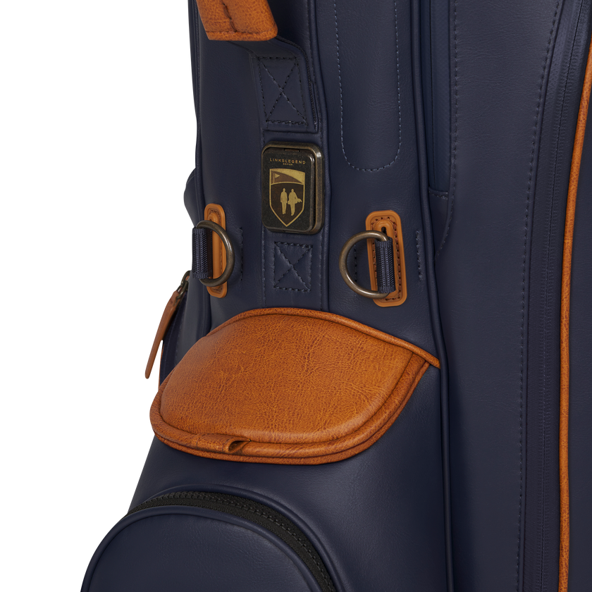 Titleist Links Legend Members Bag - Limited Edition Navy/Palominio/Antique Brass