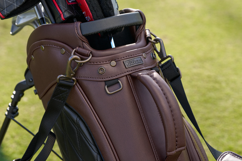 Titleist Links Legend Birthplace of Golf Limited Edition Bag - Noble Brown/Noble Brown/Antique Brass