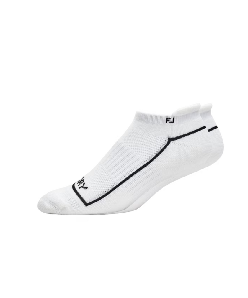 2024 FootJoy ProDry Roll Tab Women's Socks - White