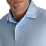 FootJoy Men's Long Sleeve Sun Protection Polo - Sky